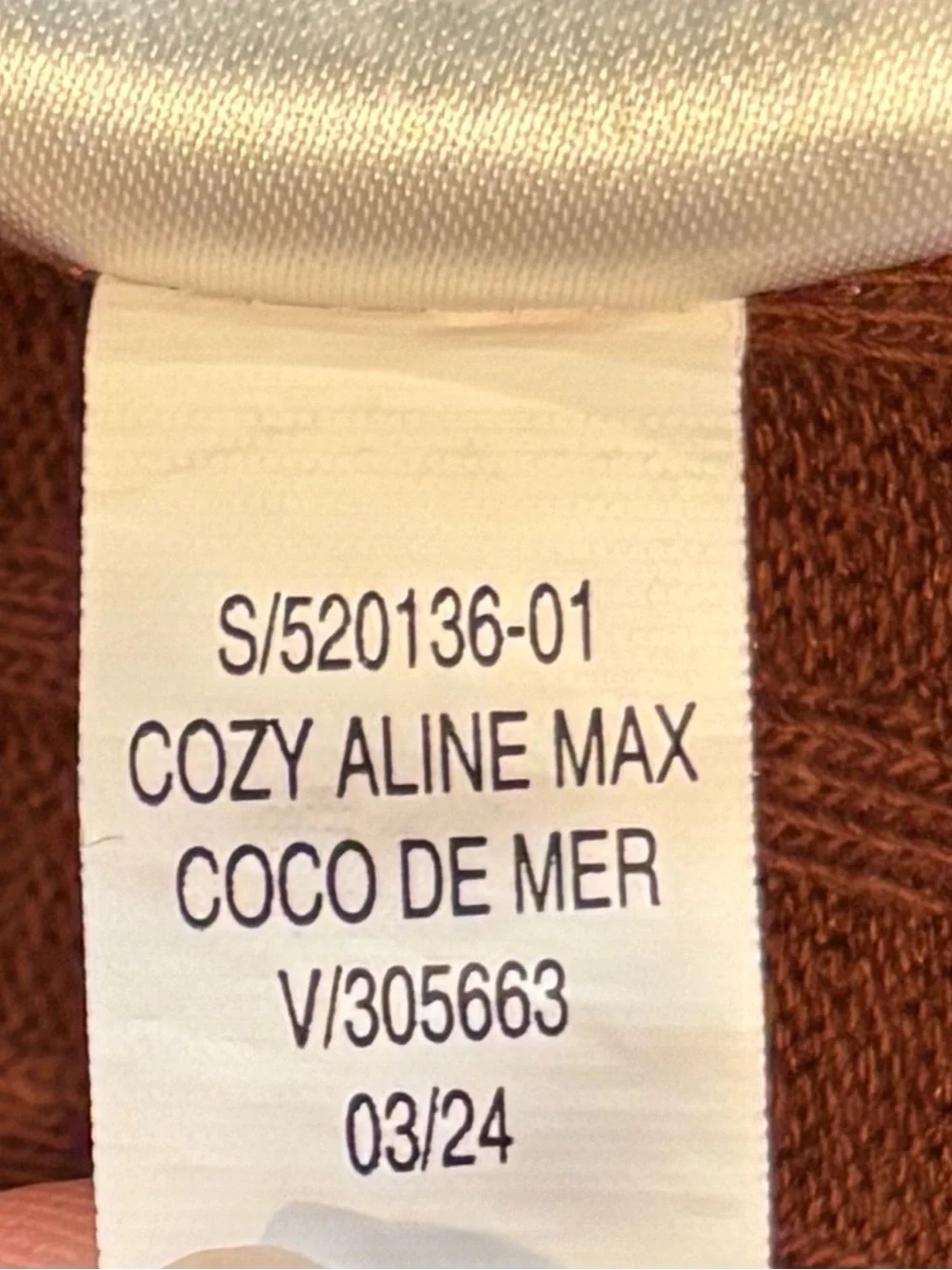 Old Navy Cozy Ribbed A-Line Maxi Skirt Coco de Mer Brown XL